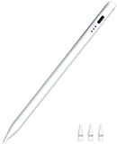 Penna Stilo per iPad 2018-2022, Ricarica Rapida con Sensibilità All"inclinazione & Palm Rejection, Magnetico Apple Pencil Compatibile con iPad Air ...
