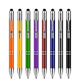 Penna touch, Zoonnis 2 in 1 pennino stilo capacitive universali per schermi tattili Dispositivi,Penna ad alta sensibilità adatta Tablet iPad ...
