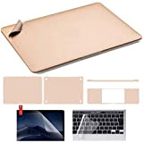 Per MacBook Protective-Skin Decalcomanie - Cover protettiva per schermo EU UK Keyboard-Cover 6in1 3M Full Body Vinile invisibile Stealth Armor ...