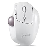Perixx PERIMICE-720 - Mouse ergonomico wireless da 2,4 GHz e Bluetooth, angolo regolabile, livello 2 DPI, bianco