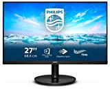 Philips 272V8LA, Monitor 27" LED VA, Full HD, 4 ms, 3 Side Frameless, Low Blue Mode, Flicker Free, HDMI, Display ...