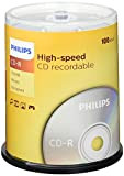 Philips Cd-R 80Min 52X Conf. 100 Campana