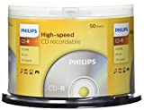 Philips CD-R 80MIN - Confezione da 50