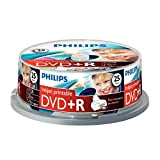 Philips Dvd+R 16X Printable Inkjet Camp. 25