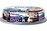 Philips Dvd-R 16X Printable Inkjet Camp. 25