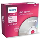 Philips Dvd+R 8X 8.5Gb Double Layer Jb Cf.5
