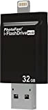 PhotoFast i-FlashDrive Evo da 32 GB, Connettore Lightning Certificato MFI Apple, Porta USB 3.0, Nero