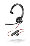 Plantronics Poly Headset Blackwire C3310-M monaural USB-A