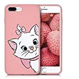 Pnakqil Apple iPhone 7 Plus / 8 Plus Phone Case, Pink Pattern Shockproof Soft Flexible Gel TPU Silicone Ultra-Thin Protective ...