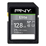 PNY Elite SDXC card 128GB Class 10 UHS-I U1 100MB/s