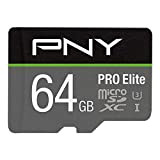 PNY Pro Elite microSDXC card 64GB Class 10 UHS-I U3 100MB/s A1 V30