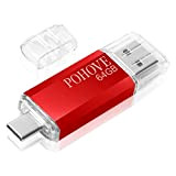 POHOVE Chiavetta USB 64 GB, 2 in 1 Tipo C Penna USB 64 Giga USB C Pendrive 64gb Type C ...