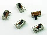 POPESQ® - 5 Pz. x Mini Switch Metallo Mini Interruttore THT PCB #A280