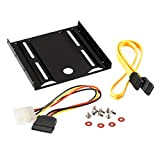 Poppstar - Kit di montaggio per SSD HDD interno comprensivo di chassis e viti di montaggio da 6,4 cm (2,5 ...