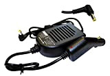 Power4Laptops Adattatore CC Auto Caricabatteria per Portatile Compatibile con Fujitsu Siemens Lifebook A555
