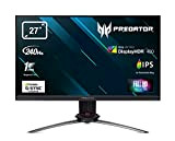 Predator XB273GXbmiiprzx Monitor Gaming G-SYNC Compatible, 27", Display IPS FHD, 240 Hz, 1 ms, HDMI 2.0, DP 1.2a, USB 3.0, ...