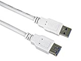 PremiumCord - Cavo di prolunga USB 3.0, 5 m, Cavo Dati SuperSpeed Fino a 5 Gbit/S, Cavo di Ricarica, USB ...