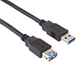 PremiumCord - Cavo di prolunga USB 3.0 da 0,5 m, SuperSpeed, Cavo Dati Fino a 5 Gbps, Cavo di Ricarica, ...