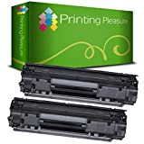 Printing Pleasure 2 Toner Compatibili per HP Laserjet Pro M12a, M12w, MFP M26a, MFP M26nw | CF279A 79A, Colore: Nero