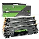 Printing Pleasure 3 Toner Compatibili CE285A 85A CRG 725 Cartuccia Laser per HP Laserjet Pro P1102 P1102W M1212 M1212NF M1217NFW ...