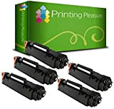 Printing Pleasure 5 Toner Compatibili CE278A 78A Cartuccia Laser per HP Laserjet Pro M1536 MFP M1536DNF P1560 P1566 P1600 P1606 ...