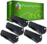 Printing Pleasure 85A 285A Compatibile HP e Canon CE285A Cartucce di Toner per ​Laserjet Pro ​​​M1212 P1106 M1132mfp M1132 P1102 ...
