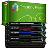 Printing Pleasure Kit 4 Toner Compatibili 201X per HP Laserjet Pro MFP M277DW, MFP M277N, MFP M274N, M252DW, M252N - ...