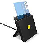 Pubioh Lettore Carta d'Identità Elettronica Carte Contatta Il Lettore di Smart Card USB Accesso Comune ID Lettore elettronico Lettore di ...