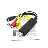 PULABO Nuovo USB 2.0 Easycap Dc60 Tv DVD VHS Video Adapter Capture Card Audio Av Capture Supporto Win Xp/Win 7/Vista ...