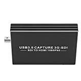 PUSOKEI USB3.0 SDI Video Capture Card 1080P 60fps USB3.0 HDMI Game Video Capture Device - SD-SDI/HD-SDI/ 3G-SDI Input Video Grabber ...
