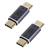 QIANRENON USB C maschio a USB C maschio adattatore accoppiatore USB4.0 tipo C maschio Extender connettore 40 Gbps, supporto 8 ...