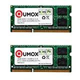 QUMOX 16GB (2X 8GB) 1333 DDR3 da 8 GB PC3-10600 SO-DIMM PC3 RAM Memoria del Computer Portatile 204pin CL9