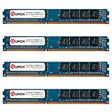 QUMOX 16GB (4X 4GB) DDR3 PC3-12800 1600MHz 1600 (240 Pin) DIMM Memoria