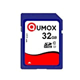 QUMOX 32GB SDHC 32GB Classe 10 UHS-I Scheda di Memoria Digitale sicura