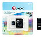 QUMOX 64GB MICRO SD MEMORY CARD CLASSE 10 UHS-I 64 GB R con OTG USB Reader
