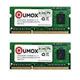 QUMOX 8 GB (2 x 4 GB) 1600 DDR3 4 GB PC3-12800 SO-DIMM PC3 RAM Memoria per Laptop 204 Pin ...