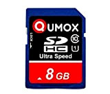 QUMOX 8GB Classe 10 UHS-I (U1)