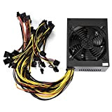 Raburt Mining Power Supply PSU 1800 W per 8 GPU ETH Rig Ethereum Miner PC Alimentatore di rete per PC ...