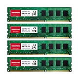 [RAM DDR3] Gigastone Desktop RAM 32GB (4x8GB) DDR3 16GB DDR3-1600MHz PC3-12800 Unbuffered Non-ECC 1.5V CL11 240 Pin UDIMM RAM di ...