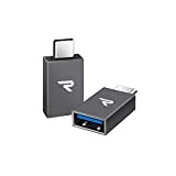 Rampow Adattatore USB C a USB 3.1 [ OTG - 2 Pezzi ]Adattatore Tipo-C a USB A, Compatibile perThunderbolt 3,MacBook ...
