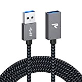 RAMPOW Cavo Prolunga USB 3.0, 2M, Cavo USB A Maschio A Femmina 5Gbps per Mouse, Stampante, Tastiera, Penne USB e ...