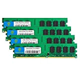 Rasalas 4x2GB DDR2 800MHz Dimm 8GB Ram PC2-6400 PC2-6400U DDR2 800 240-PIN UDIMM 1.8V CL6 Desktop PC Memoria Non-ECC Kit