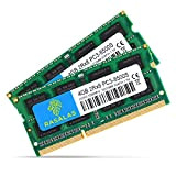 Rasalas 8GB (2 x 4GB) PC3-8500S 1067 1066MHz DDR3 2RX8 SODIMM RAM CL7 1.5V 204PIN Memoria Upgrade per MacBook, Mac ...
