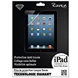 Raven design 250015 - Pellicola Protettiva Trasparente Effetto Diamante per Schermo per iPad, Colore: Trasparente