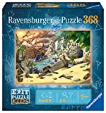 RAVENSBURGER- Das Piratenabenteuer Exit Kids 12954 – L'avventura dei Pirati – Puzzle da 368 Pezzi per Bambini dai 9 Anni ...
