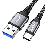 RAVIAD Cavo USB C a USB 3.0 A, Nylon Intrecciato Cavo USB Tipo C di Ricarica Rapida e Trasmissione per ...