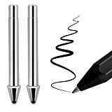 Realititcs - Pennini di ricambio per penna in lega di titanio non usurati, adatti per Microsoft Surface Pro 7, 6, ...