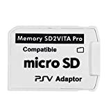 REFURBISHHOUSE Versione 6.0 SD2VITA per PS Vita Memory TF Card per Psvita Game Card PSV 1000/2000 Adapter 3.65 Sistema SD ...