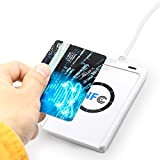 Regun Smart Writer, Lettore/scrittore RFID NFC Lettore di Smart Card Senza Contatto + Software Libero in Bianco