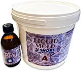 Resin Pro ® Liquid Mold: Gomma Siliconica Liquida (5,25kg) Per La Creazione Di Stampi Per Epossidiche, Poliuretaniche, Cera, Sapone, Gesso, ...